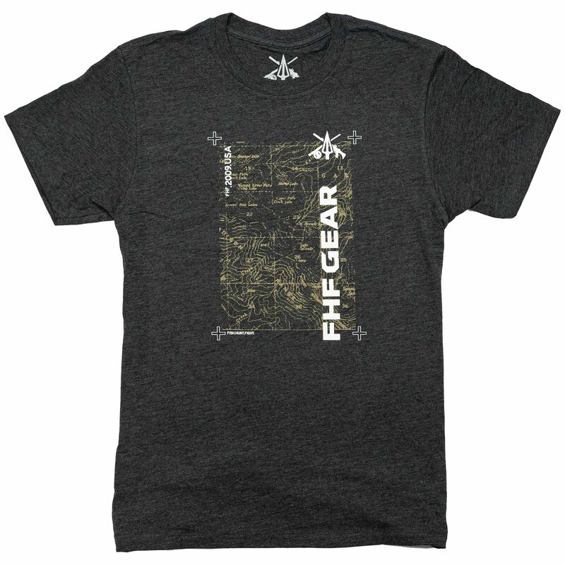 FHF Topo Map T-Shirt image number 1