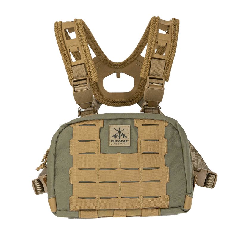 FHF Gear Chest Rig - Gen2 in Coyote Brown | Nylon