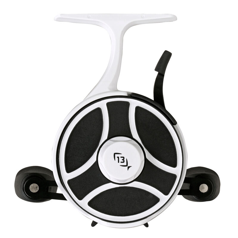 13 Fishing FreeFall Ghost Inline Ice Fishing Reel image number 1