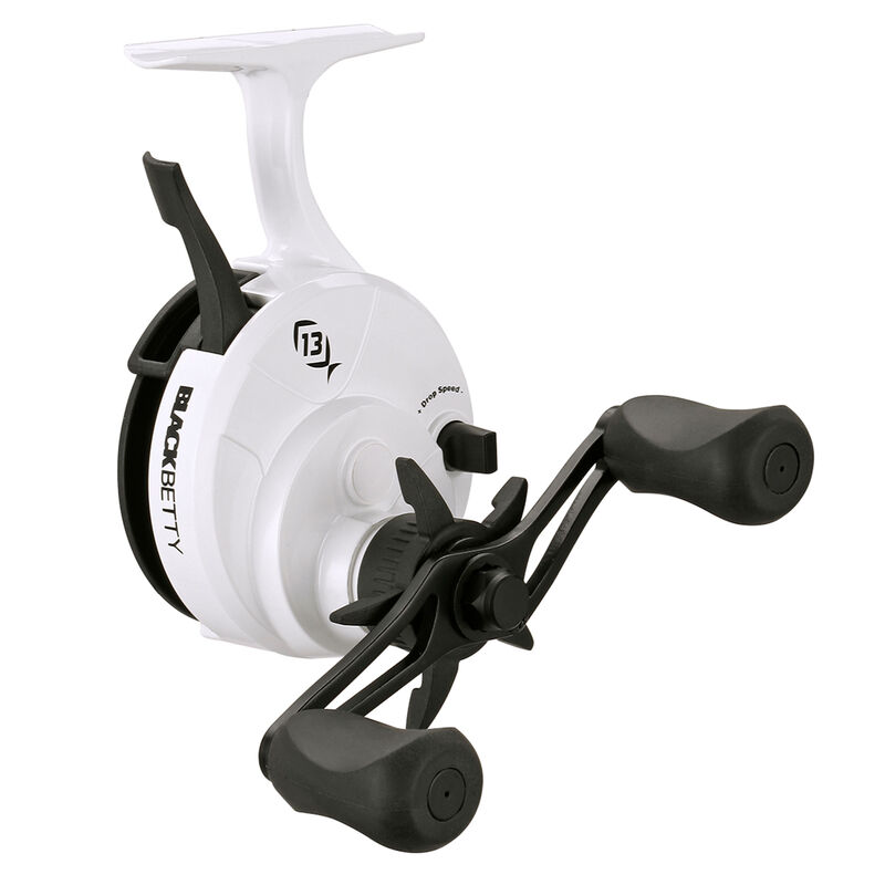 13 Fishing FreeFall Ghost Inline Ice Fishing Reel image number 0
