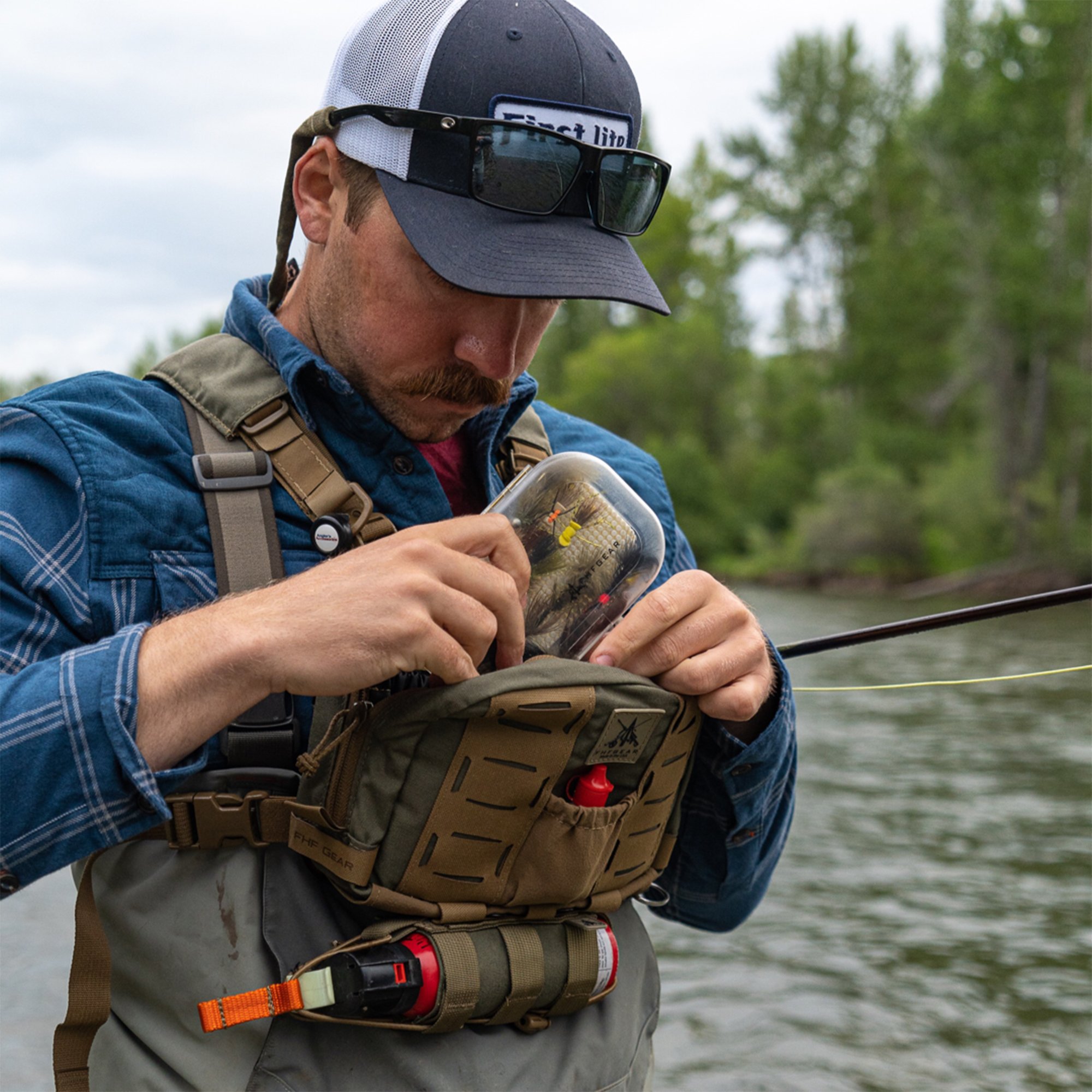 FHF Gear Fishing Kit in Coyote Brown | 500D Cordura