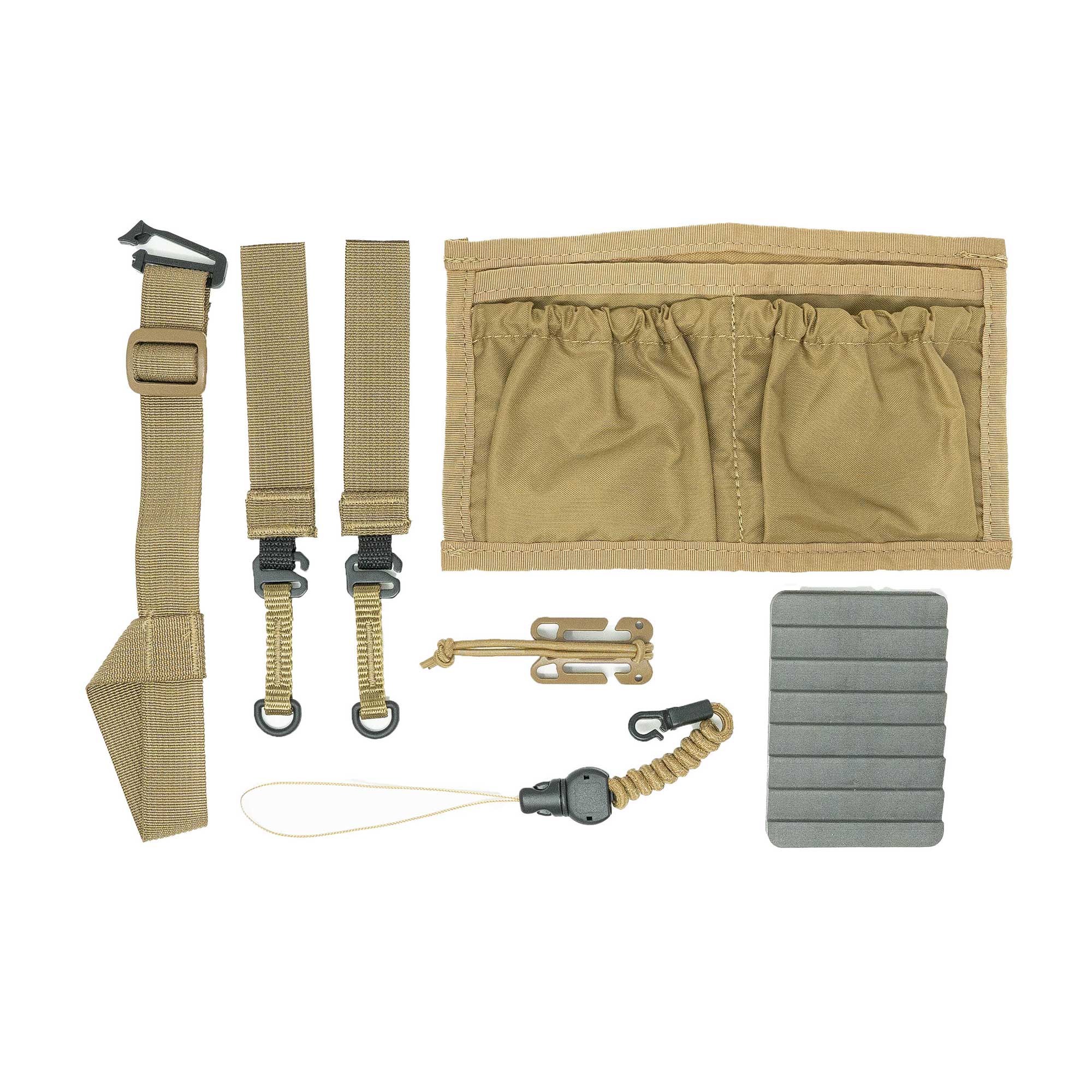BUNDLE - 4x4 Rope Fence Kit, Fish Ring and Post Cap Pair